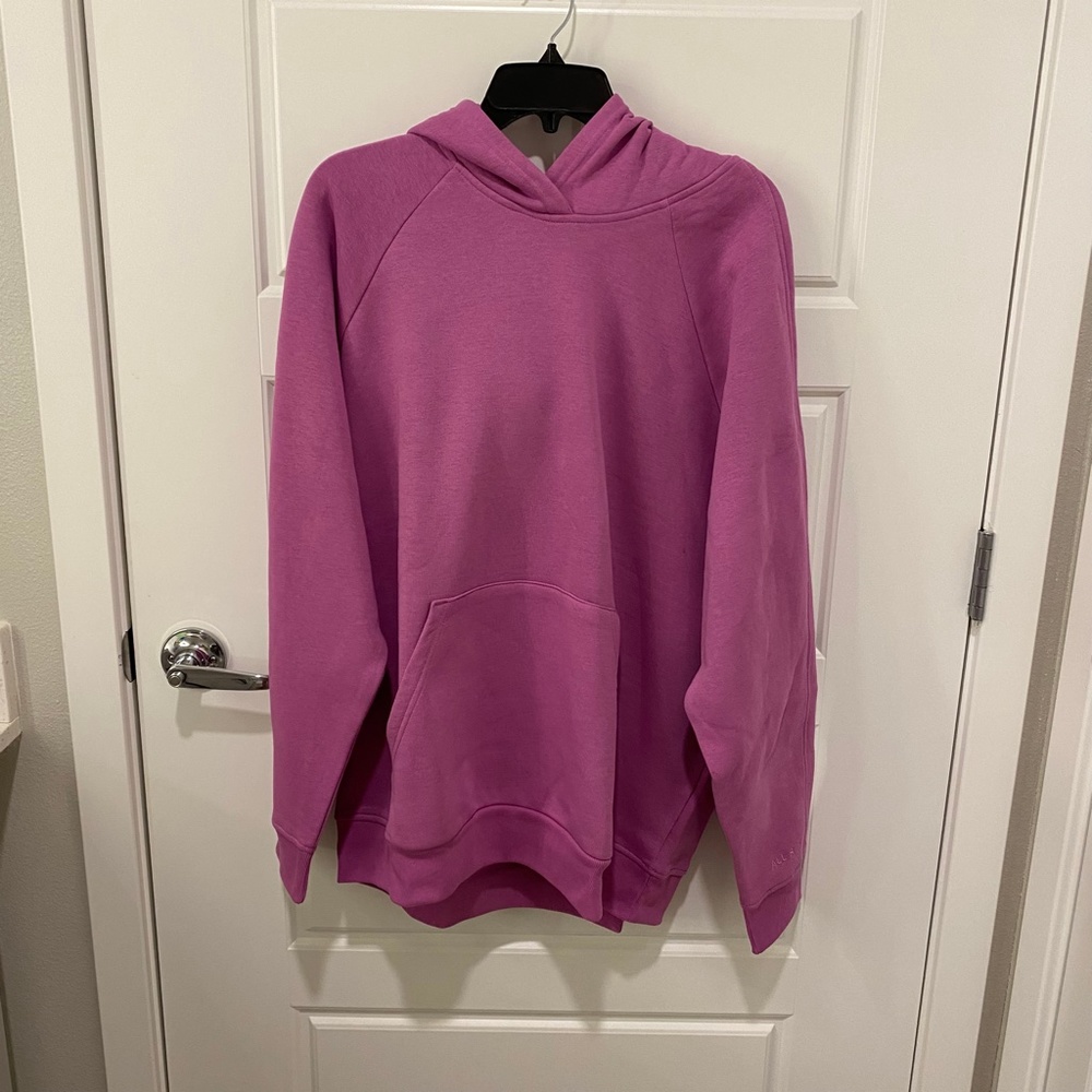 Adidas Women's All Szn Hoodie Sweatshirt. Semi Pulse Lilac. XL - Picture 4 of 11